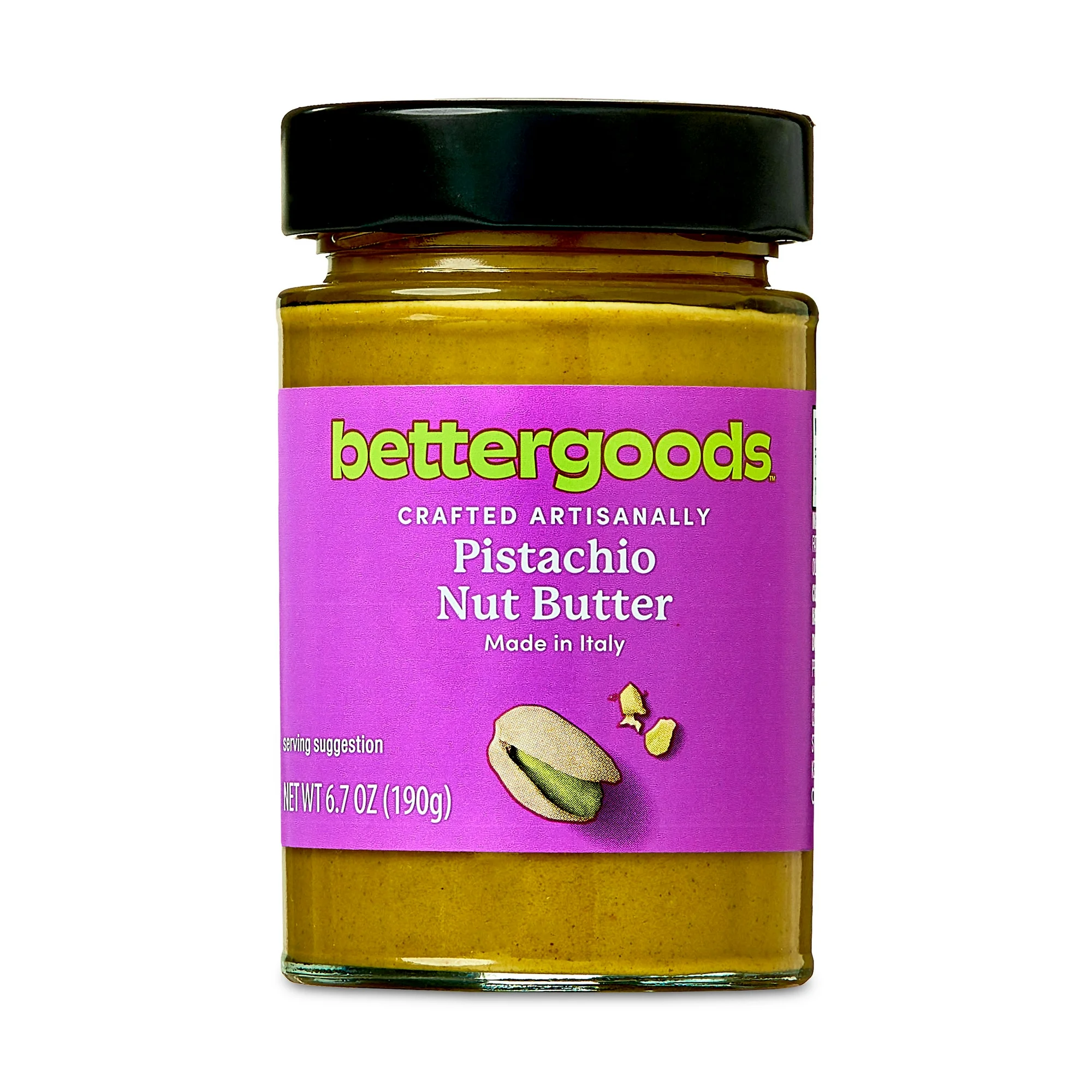 bettergoods Pistachio Spread, 6.5 oz, 6 Servings